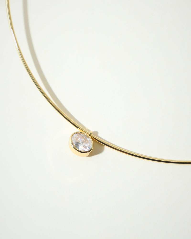THE OVAL PENDANT CHOKER