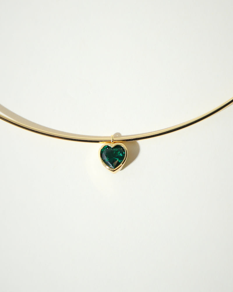 THE HEART PENDANT CHOKER