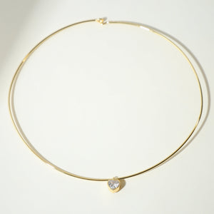 THE HEART PENDANT CHOKER