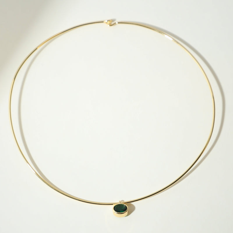 THE OVAL PENDANT CHOKER