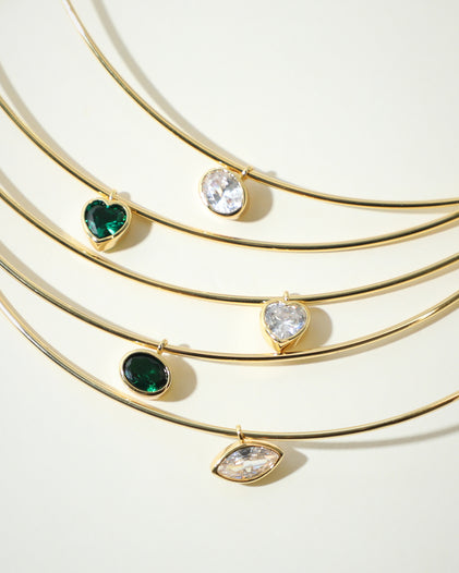 THE OVAL PENDANT CHOKER