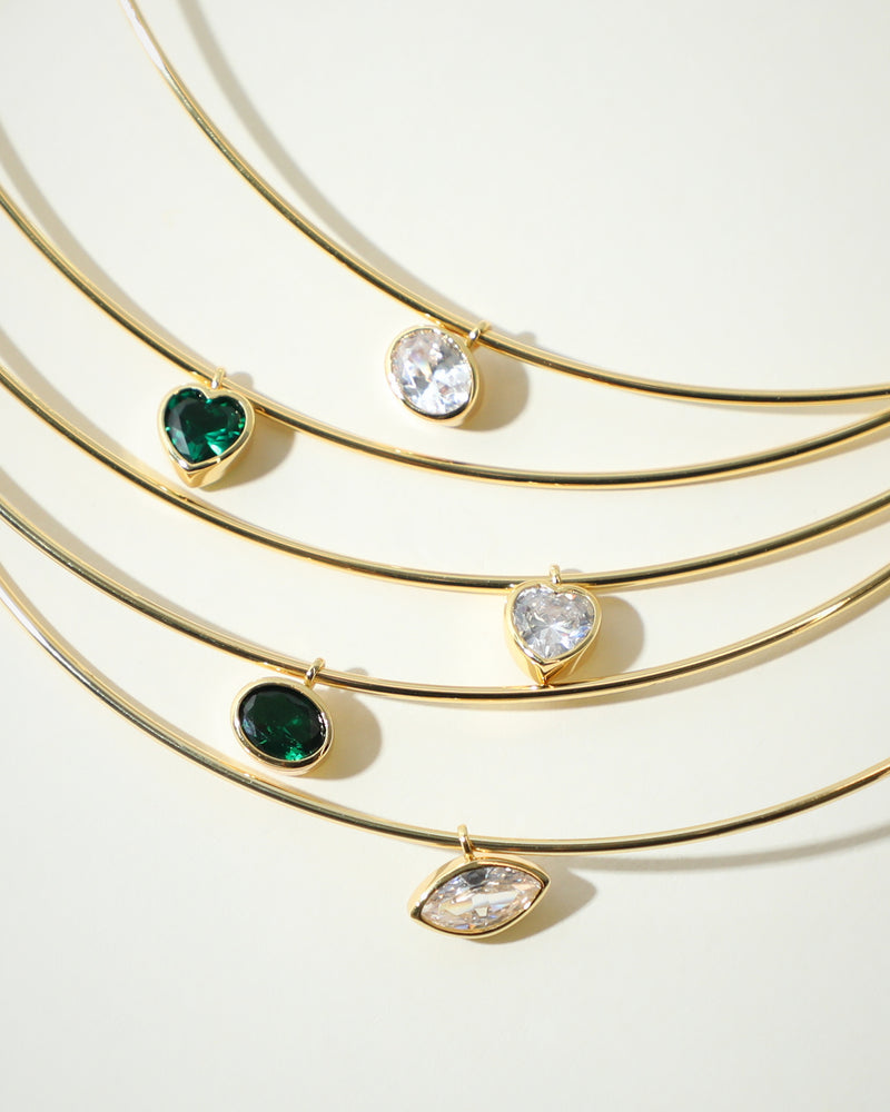 THE OVAL PENDANT CHOKER