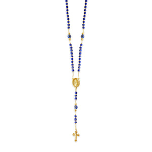 THE EVIL EYE ROSARY NECKLACE