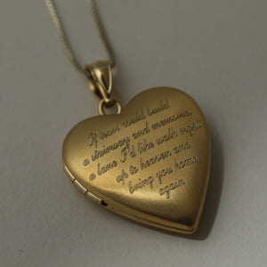 The Heaven's Keepsake Photo Locket