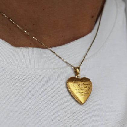 The Heaven's Keepsake Photo Locket