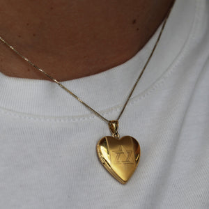 The Star of David Photo Locket