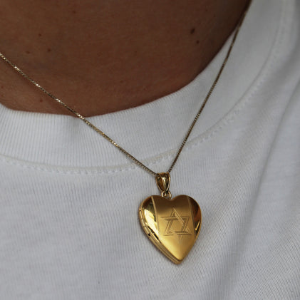 The Star of David Photo Locket