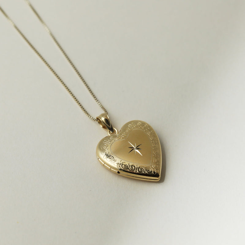 The Heirloom Ornate Photo Locket