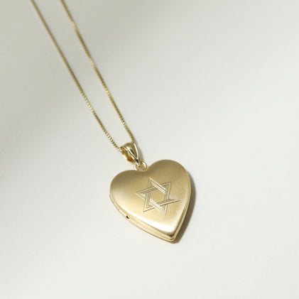The Star of David II Photo Locket
