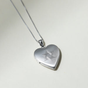The Star of David II Photo Locket