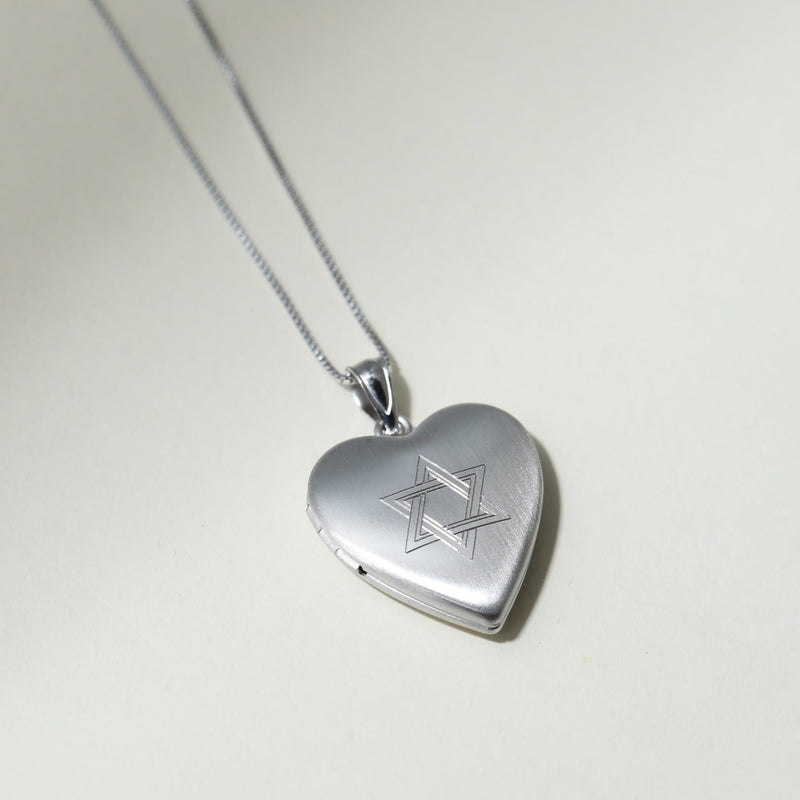 The Star of David II Photo Locket