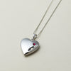 The Gem Heart Photo Locket
