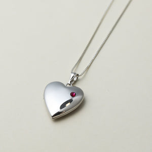 The Gem Heart Photo Locket