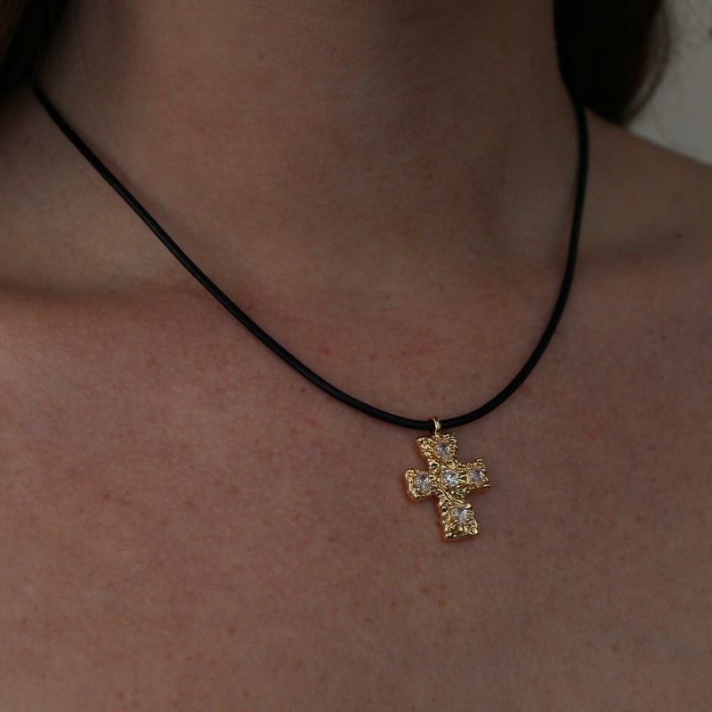 The Izla Cross Necklace