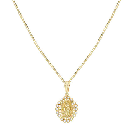 THE GIA GUADALUPE PENDANT NECKLACE