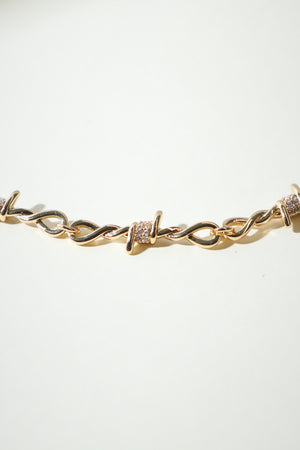 THE ICED OUT BARBWIRE NECKLACE
