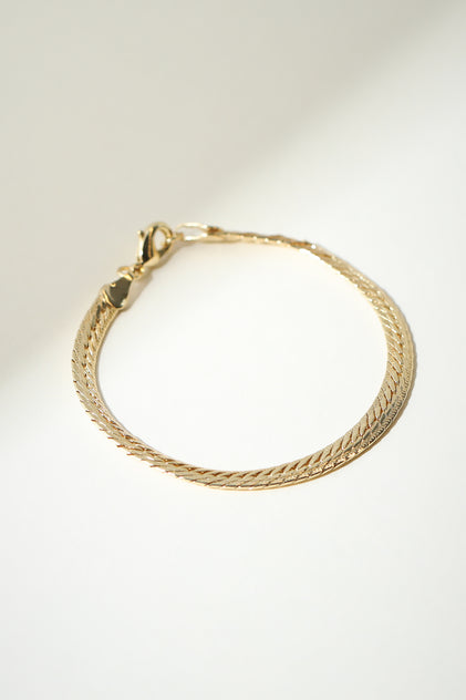 The Knitted Cuban Link Bracelet