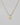 The Diamond Script Initial Dog Tag