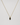 The Diamond Script Initial Dog Tag