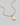 The Diamond Script Initial Dog Tag