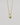 The Diamond Script Initial Dog Tag