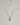 The Diamond Script Initial Dog Tag