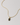 The Diamond Script Initial Dog Tag
