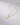 The Diamond Script Initial Dog Tag