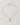 The Diamond Script Initial Dog Tag