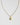 The Diamond Script Initial Dog Tag