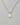The Diamond Script Initial Dog Tag