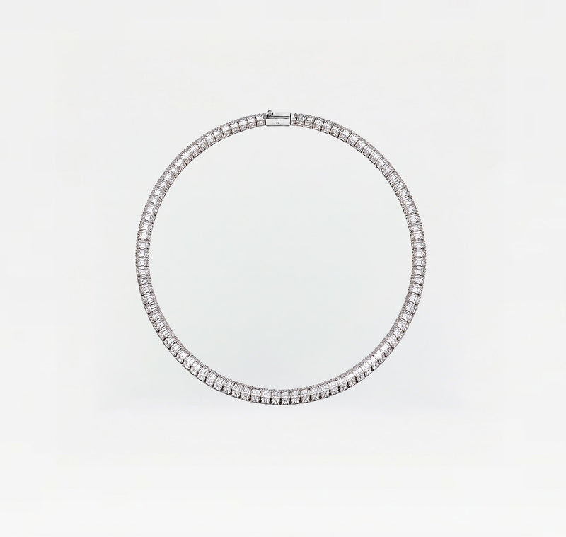 The Thin Tennis Necklace