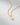 The Diamond Script Initial Dog Tag