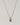 The Diamond Script Initial Dog Tag