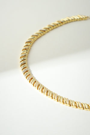 The Margaux Pavé Link Chain