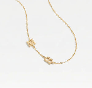 The Two Initial Essential Necklace