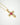 THE MINI CROSS STONE NECKLACE