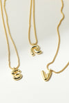 THE MULBERRY LETTER PENDANT NECKLACE