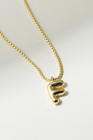 THE MULBERRY LETTER PENDANT NECKLACE