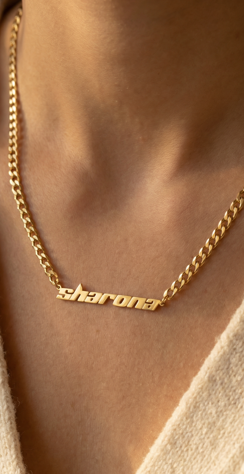 The Frame Mini Choker Nameplate