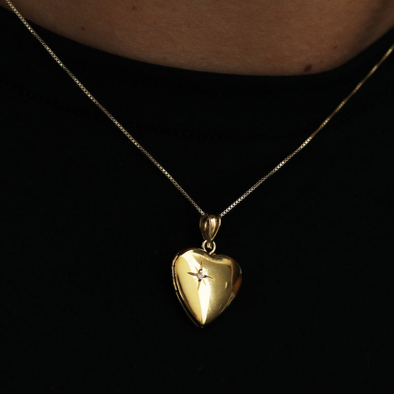 The Single Stone Photo Locket