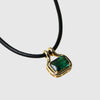 THE NAIA EMERALD PENDANT NECKLACE