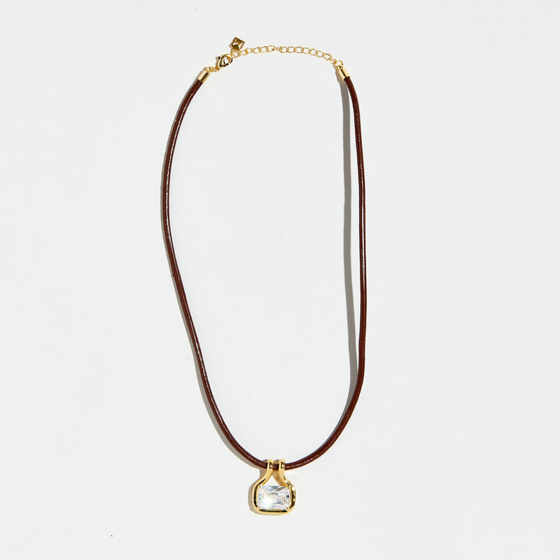 THE NAIA GEM PENDANT NECKLACE