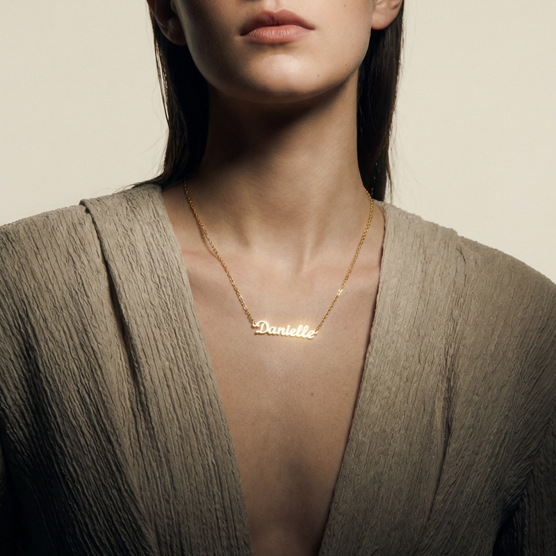 The Nameplate Necklace