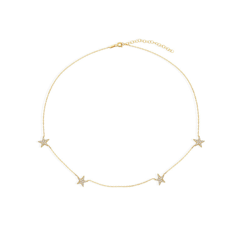 THE PAVE STAR NECKLACE