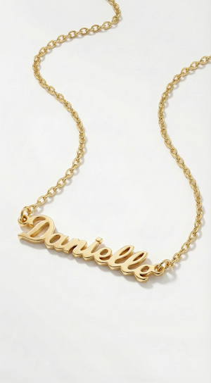 The Nameplate Necklace