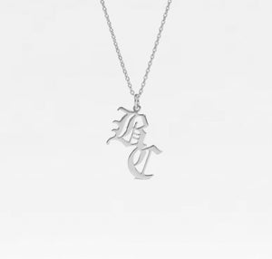 The Double Old English Pendant