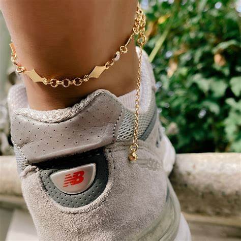 THE PEARL RHOMBUS ANKLET