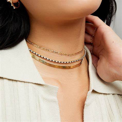 THE FLAT CHAIN CHOKER