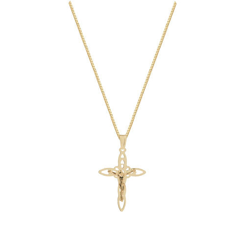 THE ORNATE CROSS PENDANT NECKLACE